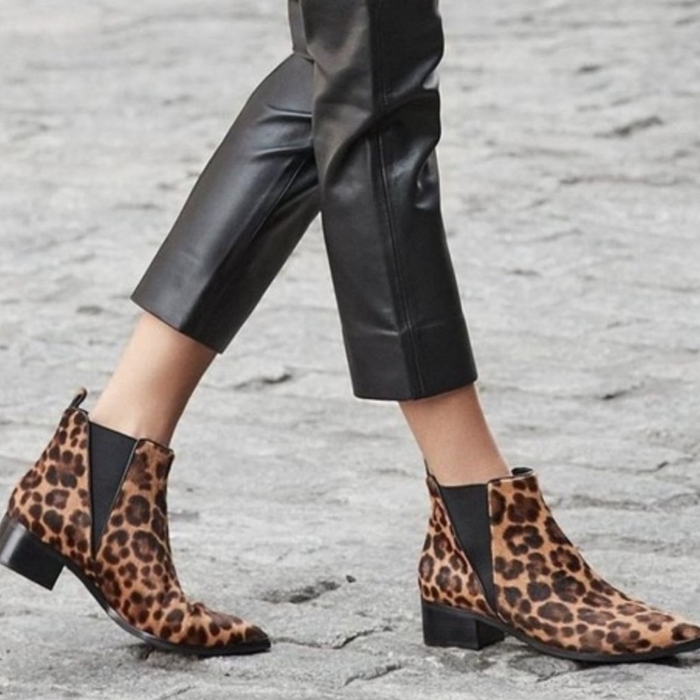 Marc Fisher Mlyalely Genuine Calf Hair Boots